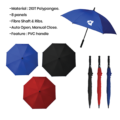 23" Auto-Open Promo Quality Umbrella 10